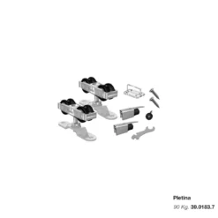 Accesorios de pletina para guías Saheco STANDARD / STAR / STAR FT
