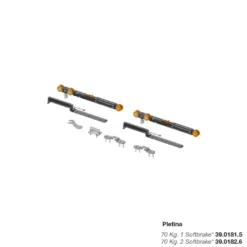 Accesorios de pletina para guías Saheco STANDARD / STAR / STAR FT