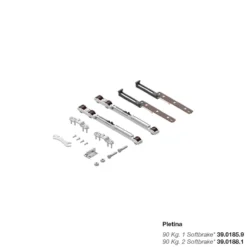 Accesorios de pletina para guías Saheco STANDARD / STAR / STAR FT