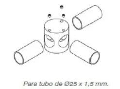 Accesorios necesarios para el montaje Cabina Sanitaria