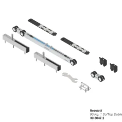 Accesorios retráctiles para guías Saheco STANDARD / STAR / STAR FT