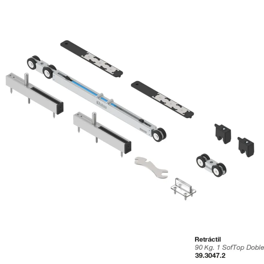 Accesorios retráctiles para guías Saheco STANDARD / STAR / STAR FT