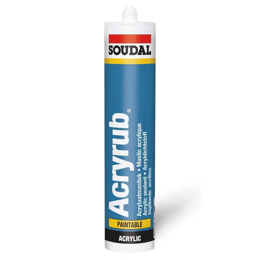 ACRYRUB - Masilla selladora acrílica pintable