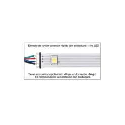 ADAM RGB - Rollo LED autoadhesivo con cambio de color 24V.