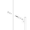 Adaptadores de manillones simples para puertas de cristal