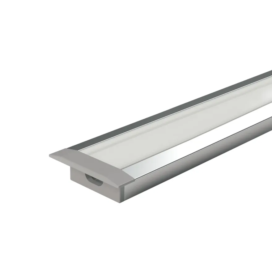 ADELPHO - Perfil empotrado para tira led hasta 20W/m