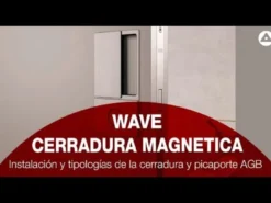 AGB Polaris WAVE - Cerradura para puertas correderas