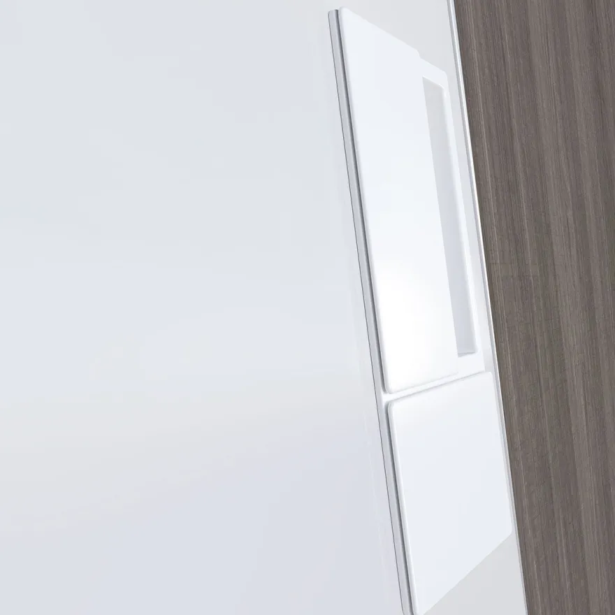 AGB WAVE - Juego de manillas para puertas correderas