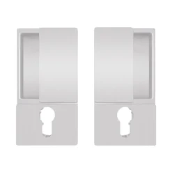 AGB WAVE - Juego de manillas para puertas correderas