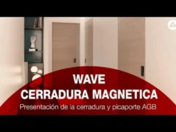 AGB WAVE - Juego de manillas para puertas correderas