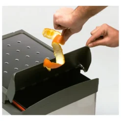 ALDO INOX - Elegante contenedor con 2 o 3 compartimentos y de tapa con apertura automática