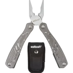 Alicate multiherramienta 13 en 1 con funda WOLFCRAFT