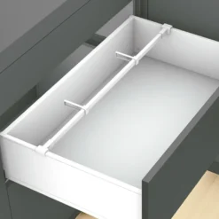 AMBIALINE - Kit barra separadora transversal para cajones Blum Legrabox