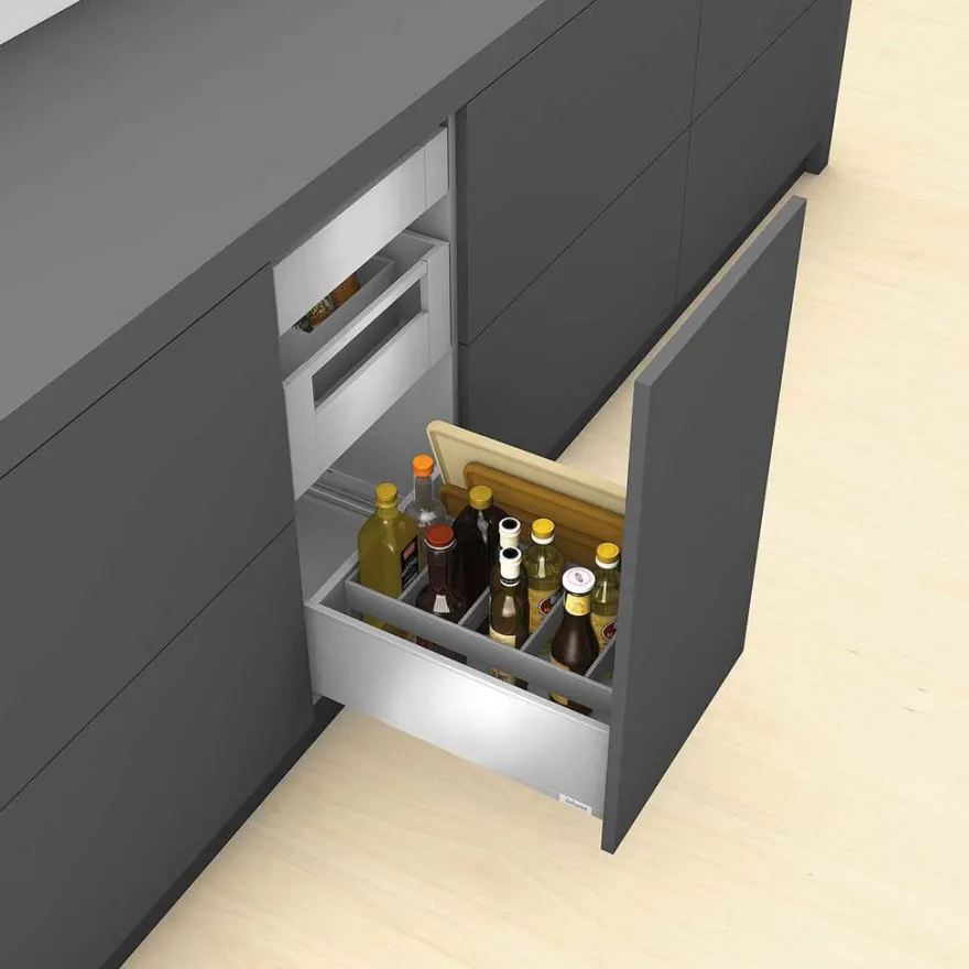 AMBIALINE - Marco botellero para caceroleros Blum Legrabox