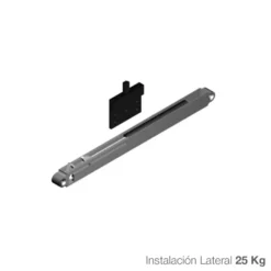 Amortiguador para 1 puerta perfilería de armario ATLANTICO
