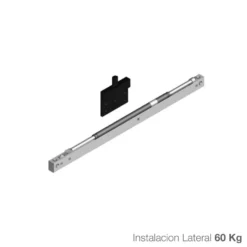 Amortiguador para 1 puerta perfilería de armario ATLANTICO