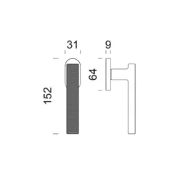 ANIK BRILLIANT - Grisan para ventanas con grabado de diamante dnd