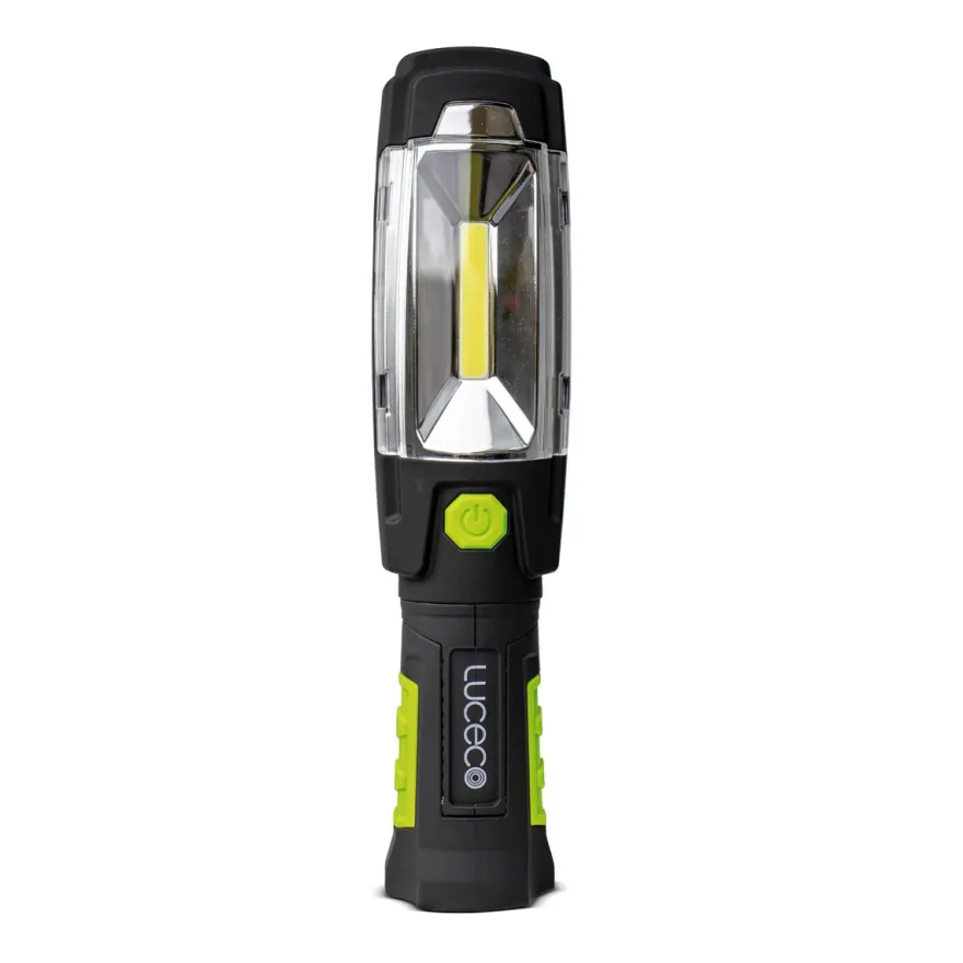 Antorcha de inspección giratoria con batería recargable
