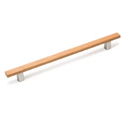 ARA W Tirador combinado de madera y aluminio