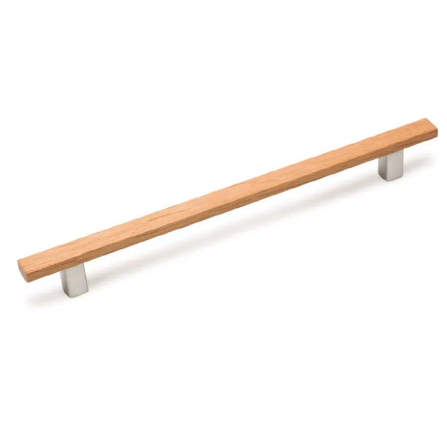 ARA W Tirador combinado de madera y aluminio