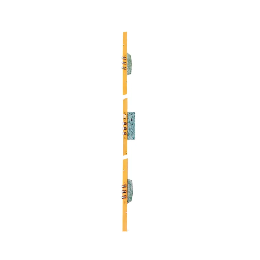 ARCUBLOCK 509 - Cerradura larga de seguridad embutida con varillas / Llave Gorjas / Frente Z