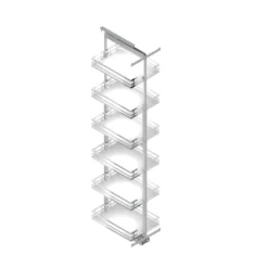 ARGOS Línea FLAT - Columna Extraíble Cromo/Blanco