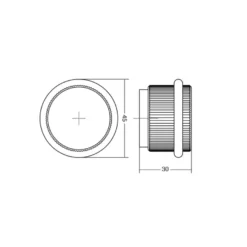 ARPA - Tope de puerta para instalar en suelo