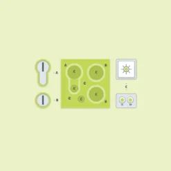 ARTITEC KEY GLOW - Set Fluor para bombillos