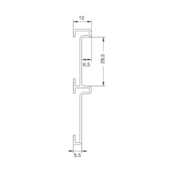 ATLANTICO - Batiente de aluminio para perfilería