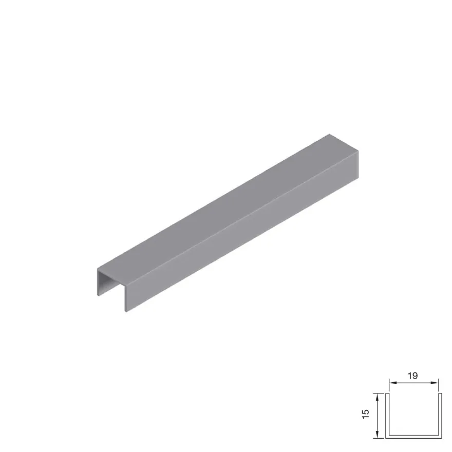 ATLANTICO RT19 - Perfil embellecedor en "U"