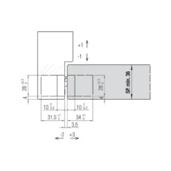 ATOMIKA KARAKTER K8080 - 7 pivotes regulables sobre 3 ejes independientes autoportante de 80/100Kg. Apertura 180º