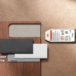 Aventos BLUM HKI modelo minimalista embutido al canto para puertas abatibles