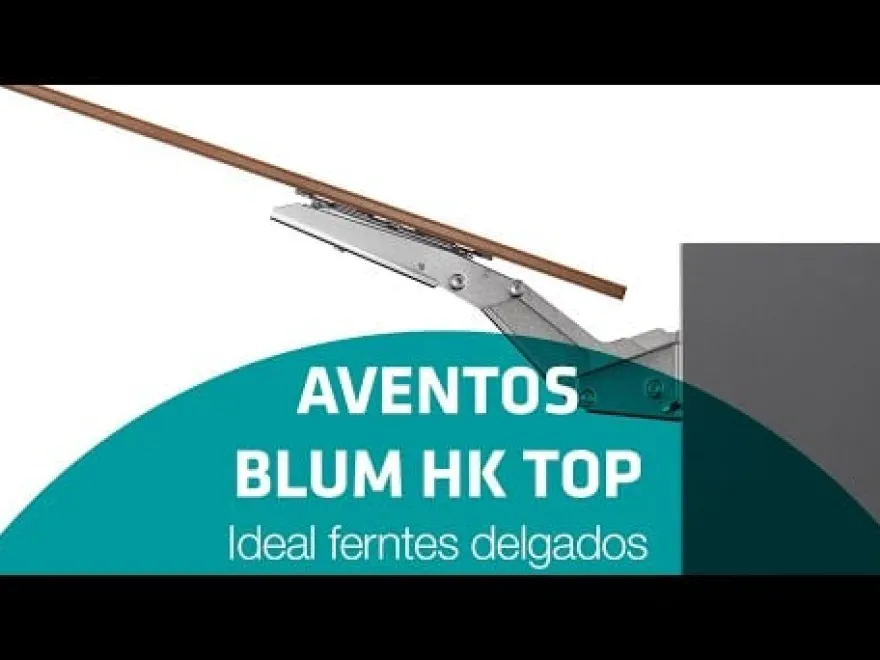 Aventos Blum HK Top modelo compacto para puertas abatibles
