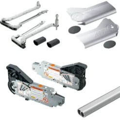 Aventos HL Blum para puertas paralelas abatibles de apertura ascendente