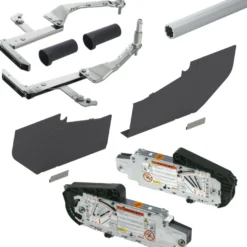 Aventos HS Blum para puertas abatibles oblicuas de apertura ascendente