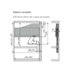 AVENTOS HS TOP - Compás para puertas abatibles oblicuas