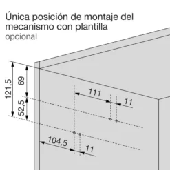 AVENTOS HS TOP - Compás para puertas abatibles oblicuas