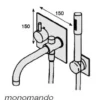 Baño A Monoblock y monomando baño - ducha