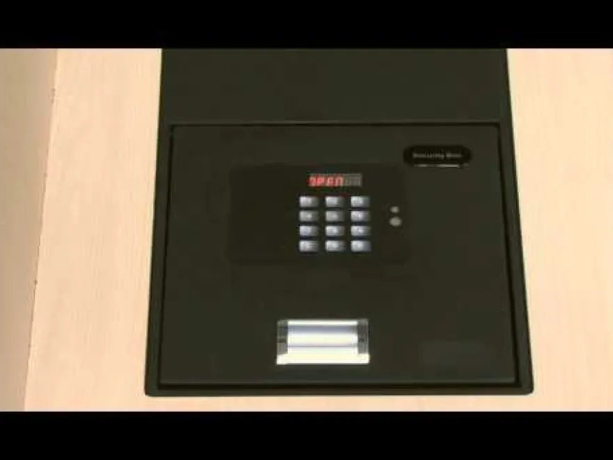 BASA - Caja de seguridad con apertura a llave o eléctrica