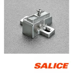 Base inclinable para montajes especiales para bisagras Salice Serie 200