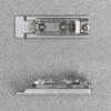 Base Salice Clip Domi especial para cristal con regulación (Fijación Adhesiva)