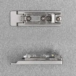 Base Salice Clip Domi especial para cristal con regulación (Fijación Adhesiva)