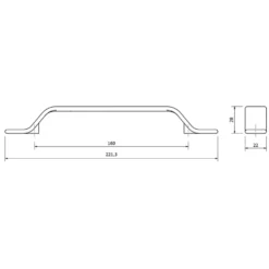 BELT - Tirador de forma redondea tipo asa