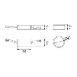 BETO - Interruptor inalámbrico con regulador para iluminación Led