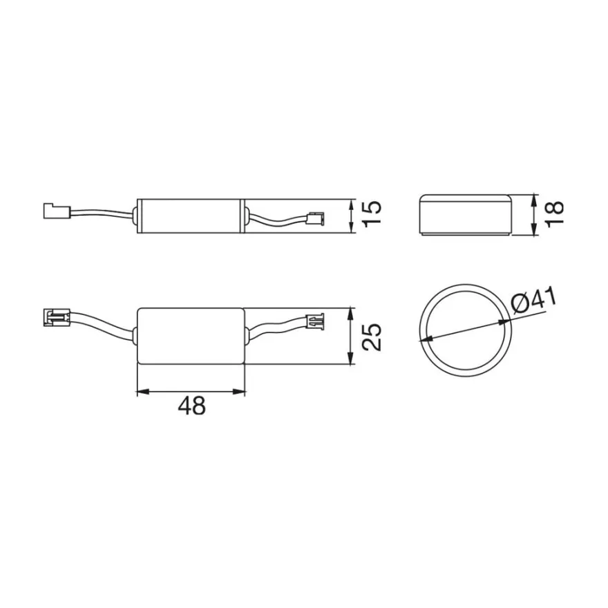 BETO - Interruptor inalámbrico con regulador para iluminación Led