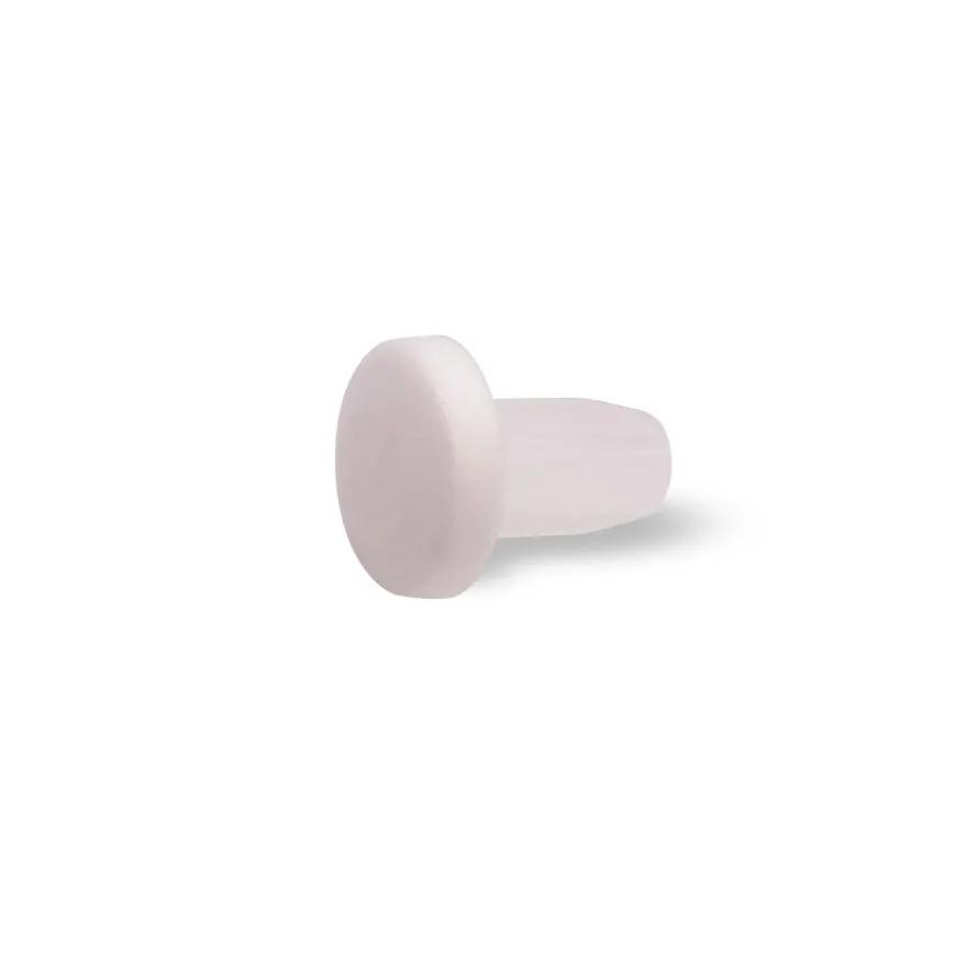 BIMATERIAL - Paragolpes para embutir (Ø5 mm.) con cabeza de goma