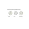 BIOS - Downlight LED para empotrar Fijo con tres intesidades de luz Redondo