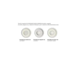 BIOS - Downlight LED para empotrar Fijo con tres intesidades de luz Redondo