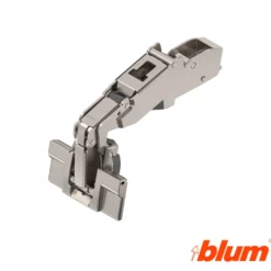 Bisagra Acodada Blum Clip Top Ø35 mm. Apertura 170º para puertas de gran ángulo. Cierre estándar.