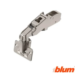Bisagra Acodada Blum Clip Top Ø35 mm. Apertura 170º para puertas de gran ángulo. Cierre estándar.